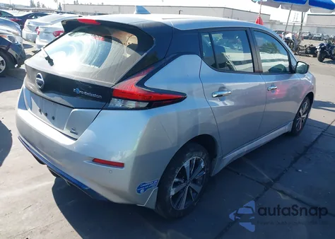 2022 Nissan Leaf S Plus z USA, uszkodzony, nr VIN 1N4BZ1BV6NC550974